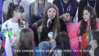 Eurowizja Junior 2019. Spotkanie z uczestnikami. Radio Katowice, 23.11.2019 r.