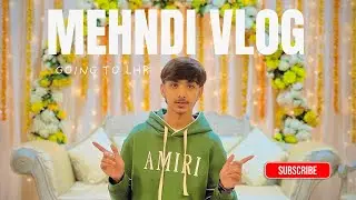Chachu kawara bhathija ki shadi🤣|mehndi event|vlog