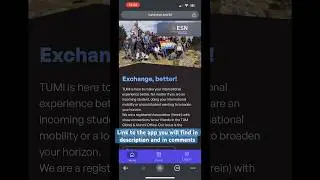 ESN TUMi APP For Events #tumi #events #esn #tum