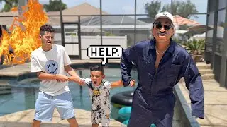 СТАЛКЕР РАЗРУШАЕТ НАШ ДОМ!!!