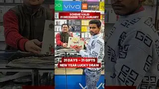 31 Days 31 Gifts lucky draw offers 🎁 | Singhal Telecom Meerut | New Year 2026