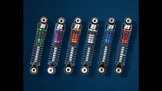 FairRC K10 Blue Mod &times; BATRAZZI Oil-Filled Aluminum Shocks