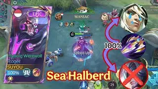 (Maniac)The best build and emblem to kill Alpha by Roger best build Roger 2025