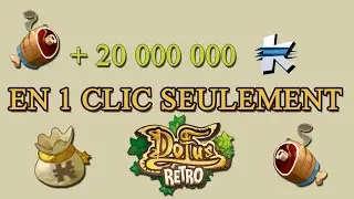 DOFUS RETRO: 20M DE KAMAS EN 1 CLIC // ASTUCE KAMAS ! 4 K VIANDES **** ( Patch&eacute; )