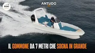 Antudo 23: PROVA e PREZZO del nuovo gommone da 7 metri con fuoribordo da 200 cv