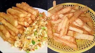 Secret to making a good yamarita without flour, fast and simple method |  Nigerian Yamarita recipe.