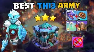 Royal Champion walk + 10 Invisibility Spells with Seeking Shield! TH 13 Attack Strategy!