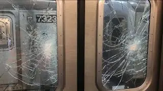 7 train vandalism continues with more windows smashed