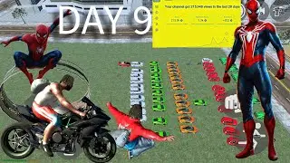 (DAY 9) INDIAN BIKE RIDER 3D GAME | (Spider-man) | 2026 NEW UPDATE ALL CHEAT CODE CAR AND BIKE
