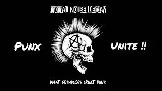 TOTAL NOISE DECAY Punx unite - The Casualties cover - Hard edge Dbeat Grindcore Thrash Crust Punk