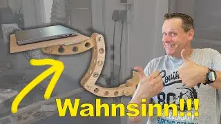 Wie du einen Laptophalter für die Wand baust