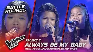 The Voice Kids Philippines: Project Z, HINELE ang coaches sa 'Always Be My Baby'! | Battle Rounds