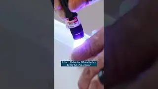 Quick DIY: How to Fix a Chipped Porcelain Sink with HIMG Light Cure Acrylic Repair Kit