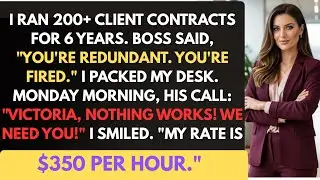 Boss Fired Me As 