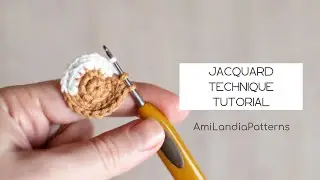 Jacquard technique tutorial for amigurumi: Crochet tips for Beginners | by AmiLandiaPatterns