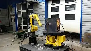 Робот FANUC с источником Hypertherm Powermax125