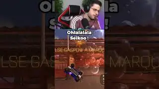 LA R&Eacute;ACTION DE SEIKOO ME FUME DE RIRE #rocketleague #gaspow #shorts #rl