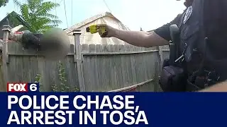 Wauwatosa police chase; bodycam video reveals pursuit, arrest | FOX6 News Milwaukee