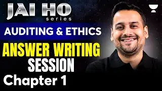 Audit Answer Writing Session | Chapter 1 | CA Inter Jan 2025 | CA Ankit Oberoi 📊