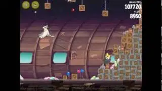Angry Birds Rio Smugglers Plane Level 30 (12-15) Mighty Eagle Walkthrough