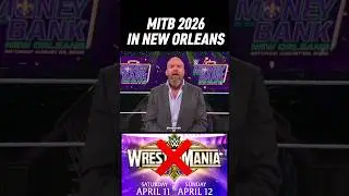 Money in the Bank New Orleans 2026 ! #wwe #moneyinthebank #smackdown #wwesmackdown #wrestlemania