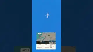 Boeing 777 Soaring Over Ajman Sky | Emirates Flight Dubai to Tokyo. #shorts #DXB #HND #flying