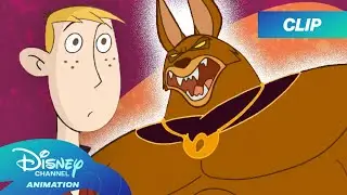 Jackie Becomes the Jackal! 🦊💥 | Kim Possible | @disneychannelanimation