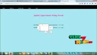 Geographical Search with Approximate String in Spatial Databases