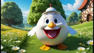 Humpty Dumpty Doctor Duck Rescue | Funny Egg Fall Rhyme for Kids | Doctor Duck to the Rescue!