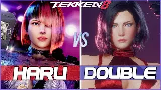 Tekken 8 ▰ Haru (Anna) Vs Double Law (Nina) ▰ High Level Gameplay