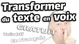 Changer du texte en audio gratuitement avec TTS Maker