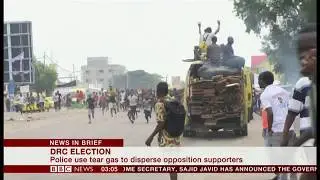 Pre-election violence (DR Congo) - BBC News - 20th December 2018