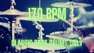 Classic Rock Drums Only 170 BPM HT by SolidTracks