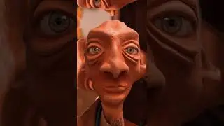 When Sculptures Breathe: Meet Mr. Gribble (Clay to Life) #art #animation #ai #clay #artwork #shorts