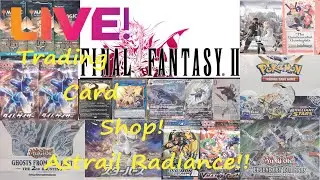 Monday Night Live Trading Card Shop! Astrial Radiance! Pokemon Dark Phantasma!! Giveaways