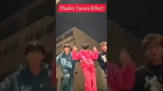 Flashy Dance Effect on CapCut. Trendy editing on CapCut App. #capcut #techsenseop