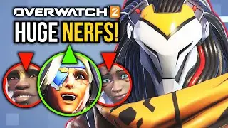 Ramattra SUPER BUFF! Doomfist HUGE NERF!... Overwatch 2 Balance Update!