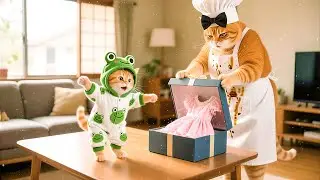 &hearts;️Mama Cat Worked Dirty Jobs to Save Her Kitten