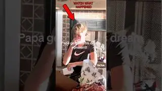 Grandfather's perfect gift left him speechless #shorts #surprise #family