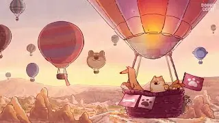 Golden Hour LoFi | Anime Sunset Ambience for Study & Calm