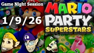 Game Night Session 1/9/26 - Mario Party Superstars - Live Stream