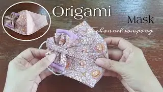 New style Origami and Bow Mask |Make idea face mask At home