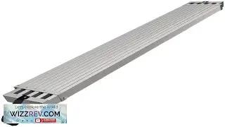 VEVOR Telescoping Aluminum Work Plank 6 9 Feet 500lbs Capacity 12.5 inch Width