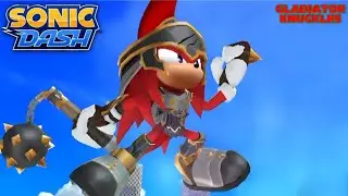 Sonic Dash - Gladiator Knuckles Showcase Gameplay