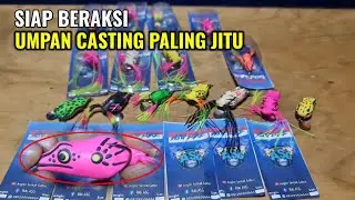 UMPAN CASTING YANG PASTI DI MILIKI SETIAP PEMANCING CASTING