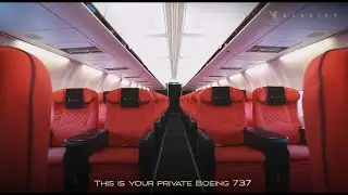 Luxury Travel Redefined: KlasJet Boeing 737-500 VIP Cabin Tour