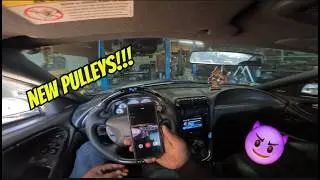 Pulley Installed&hellip; This Car Feels Different 🤔