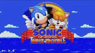 ROMHACK SHOWCASE - Sonic Triple Trouble 16-Bit (Full Blind Playthrough)