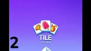 Tile club gameplay|Enjoy 😉 😜 😁| part 2 🩷🤍🌈🦄🌟✨🤍🩷