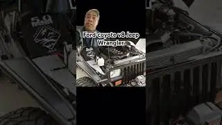 Ford coyote v8 swapped jeep wrangler